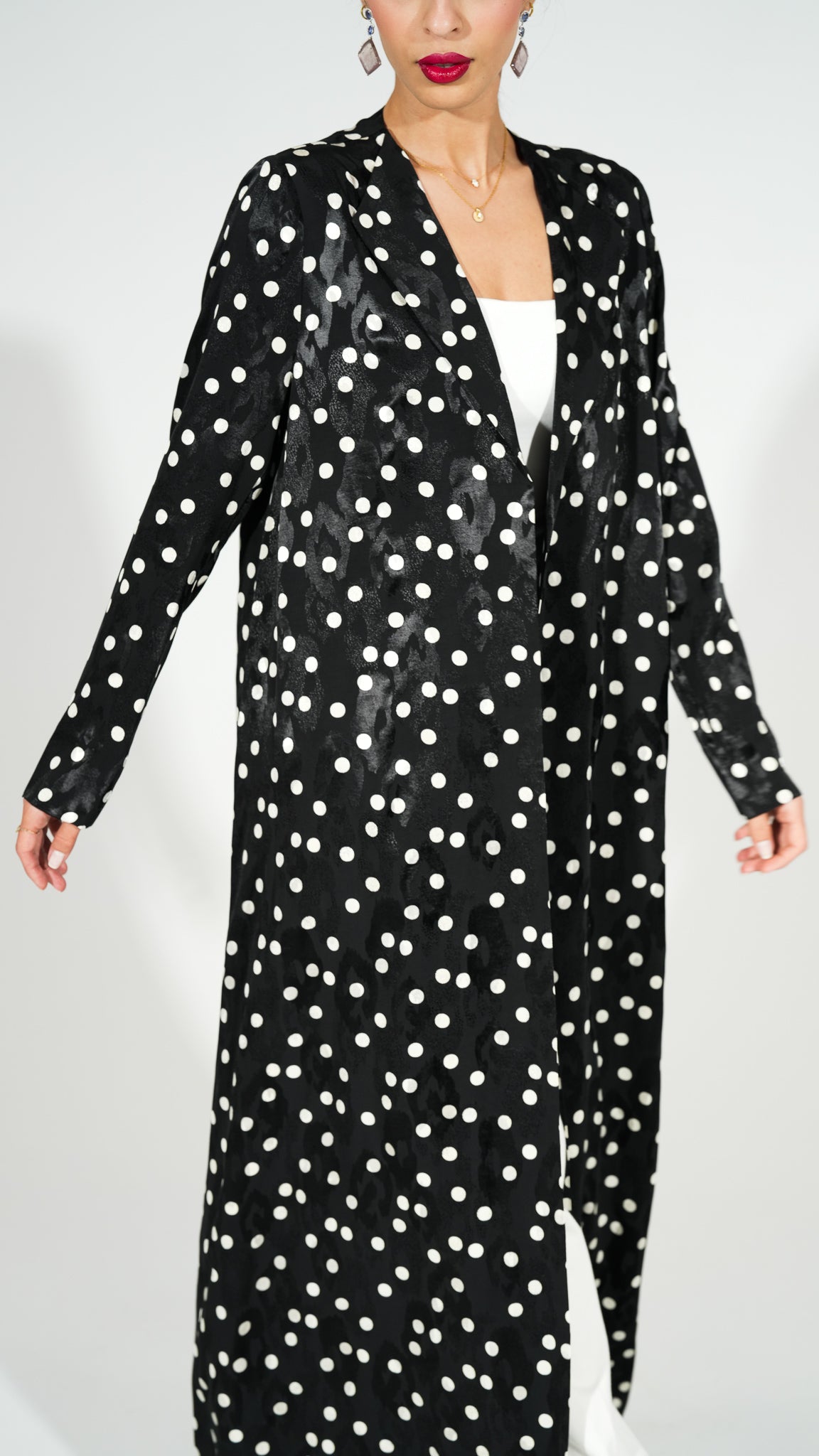 Polka Dots Abaya