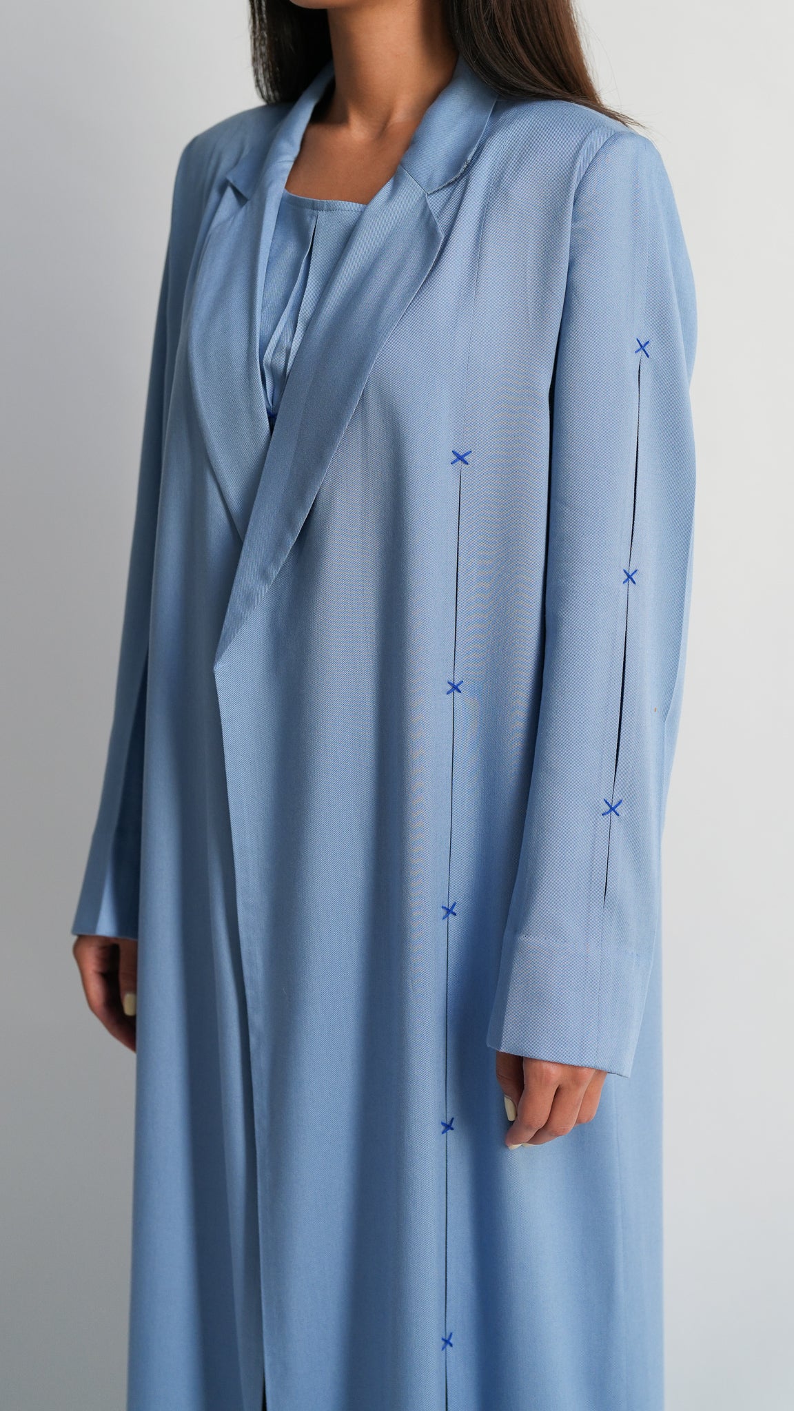 X-Detail Jacket Abaya