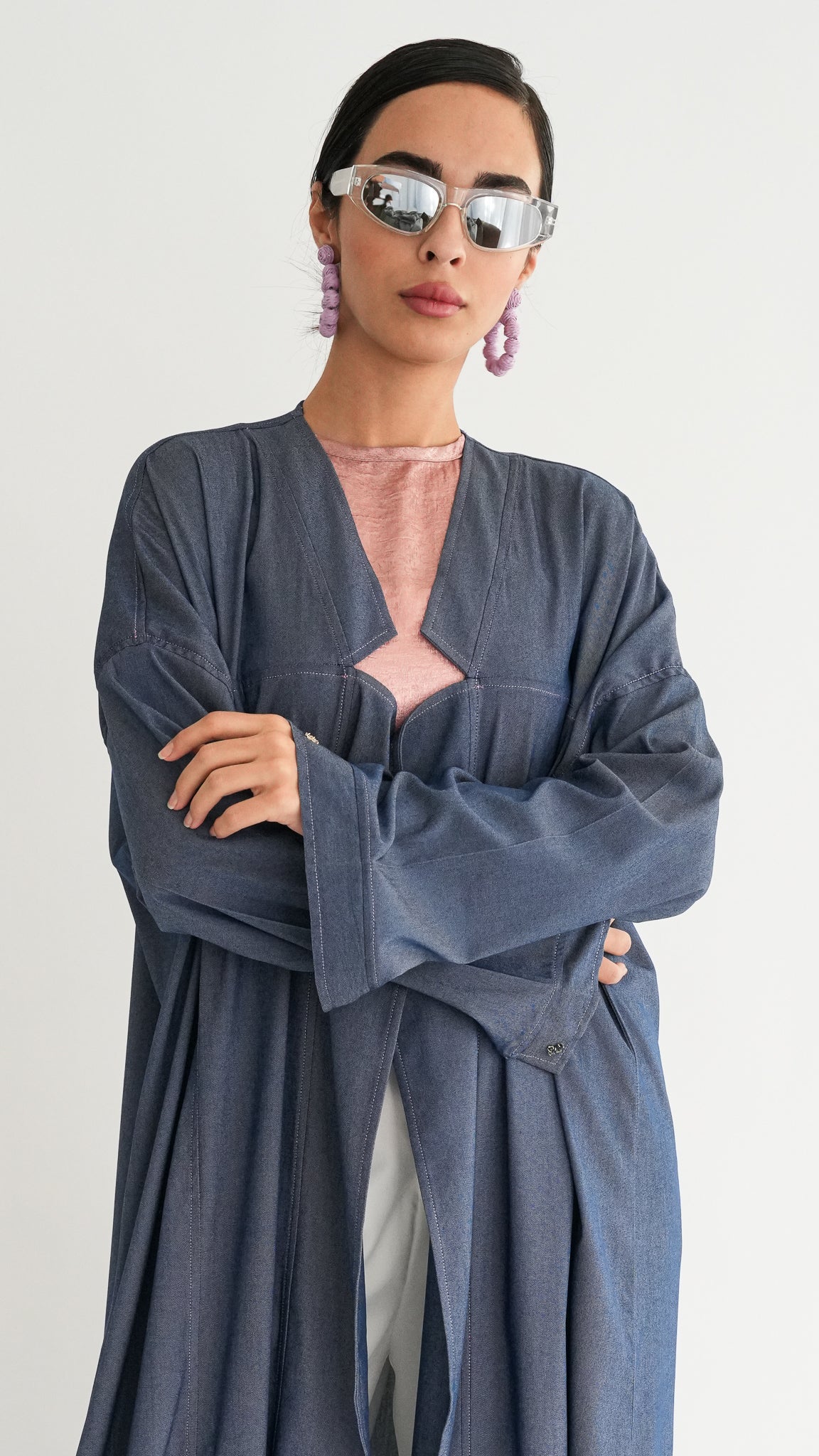 Denim Abaya