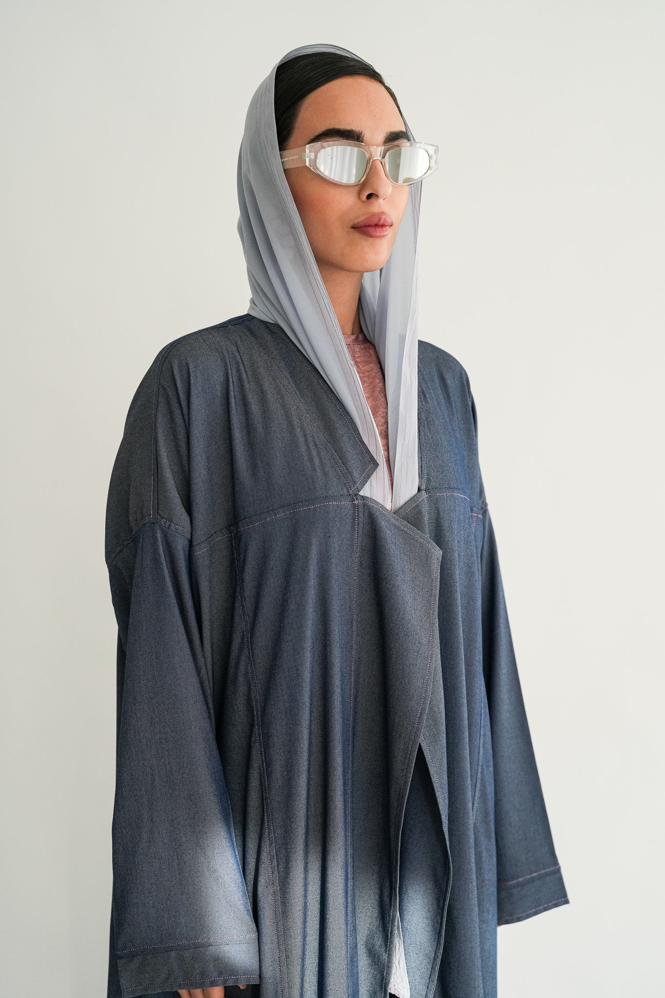 Denim Abaya