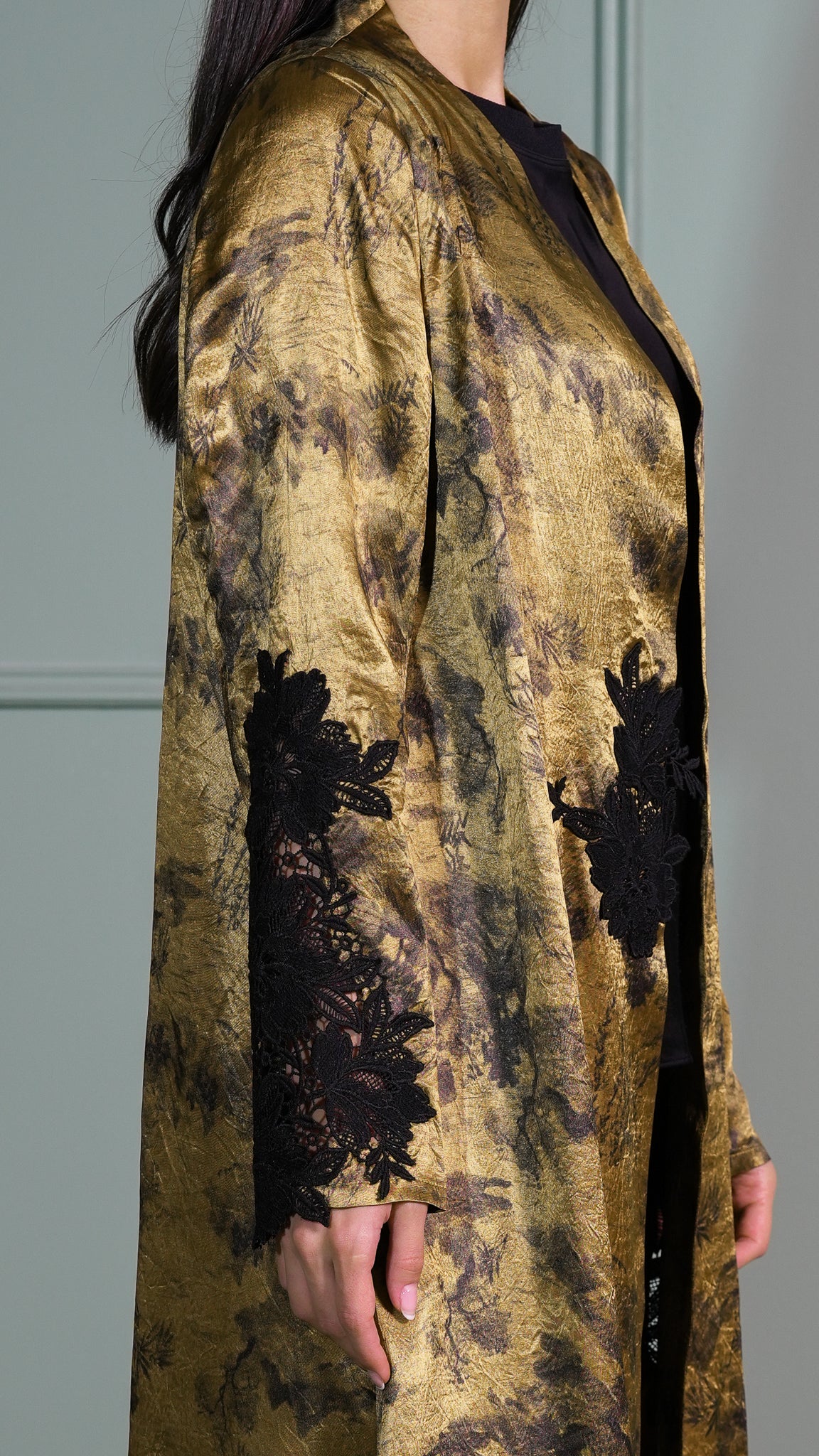 Lace Garden Abaya