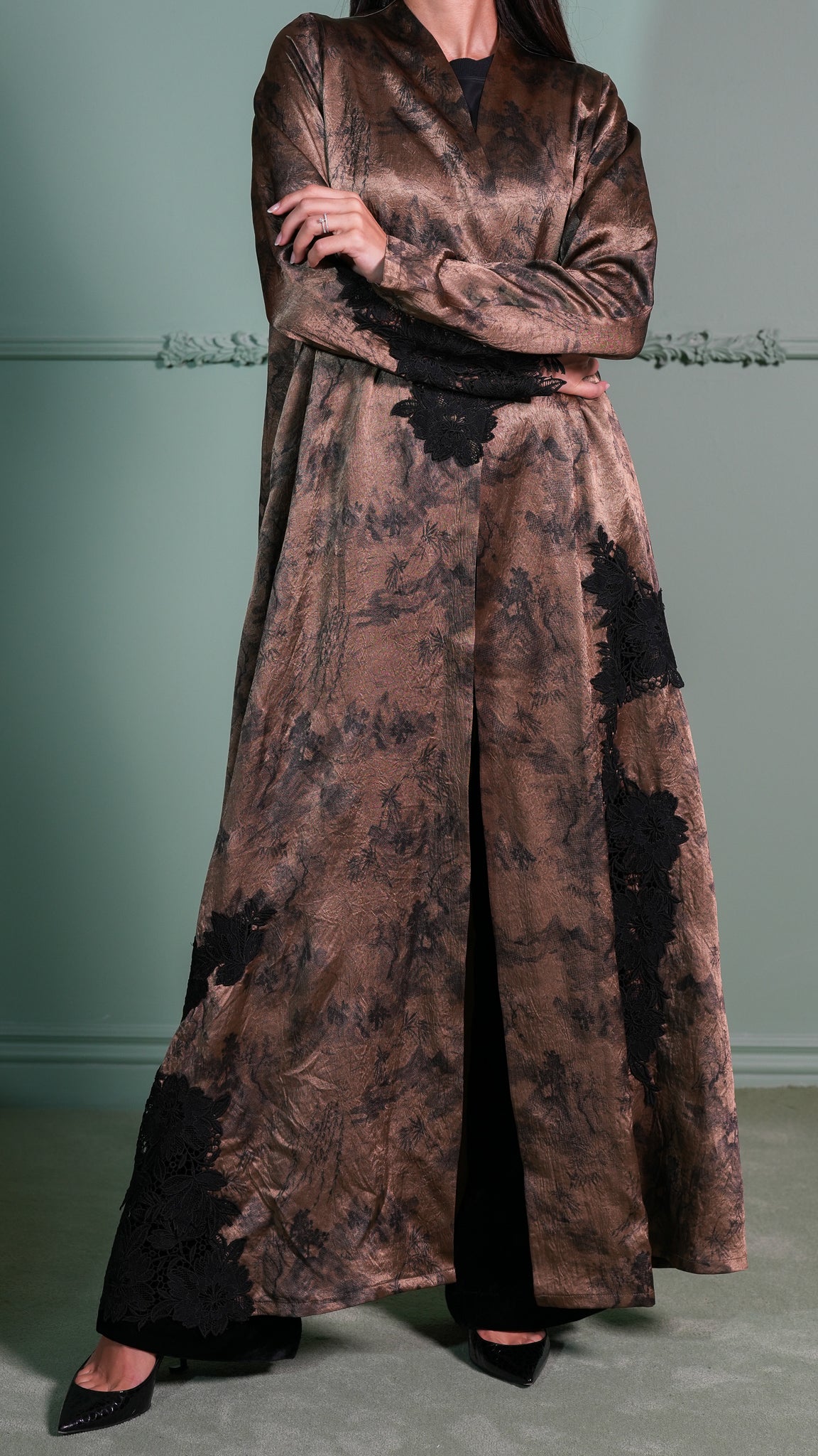 Lace Garden Abaya