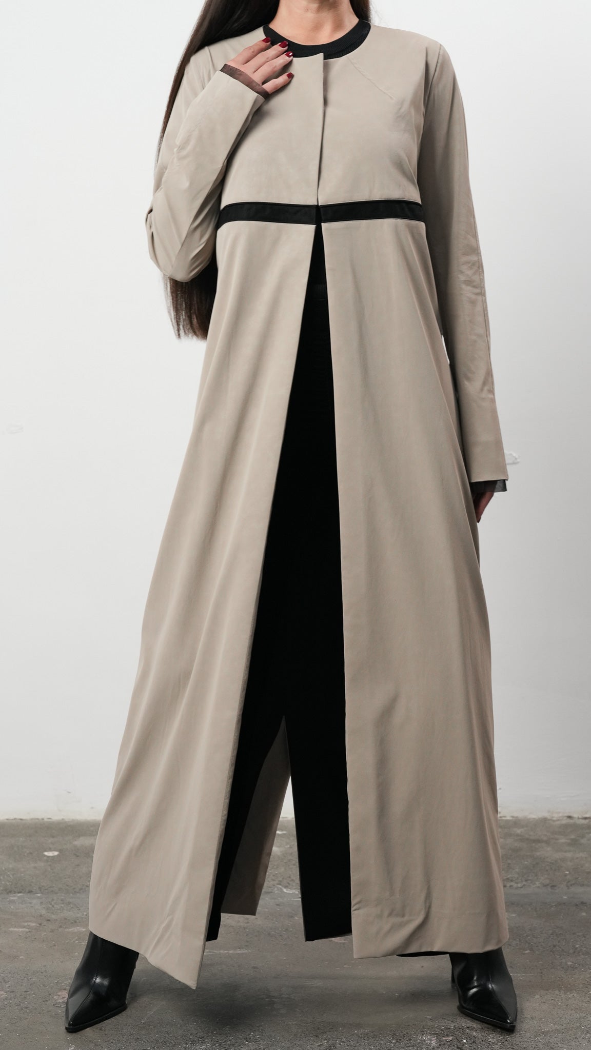 Leather Abaya