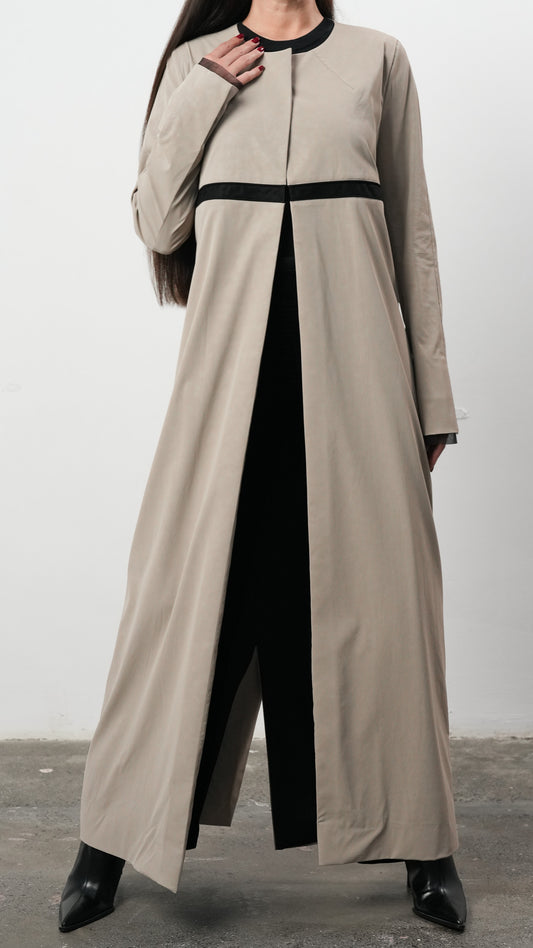 Leather Abaya