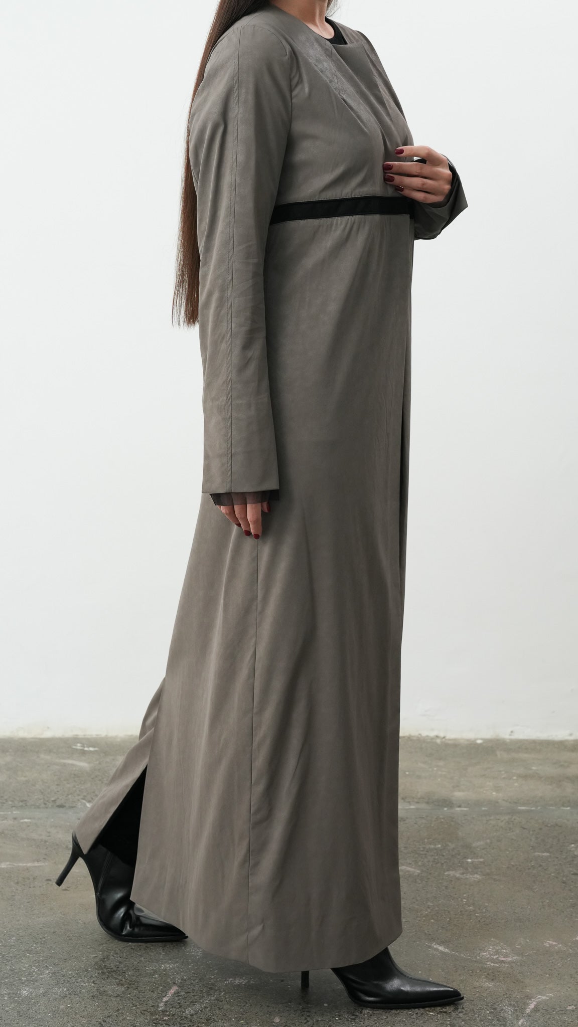 Leather Abaya